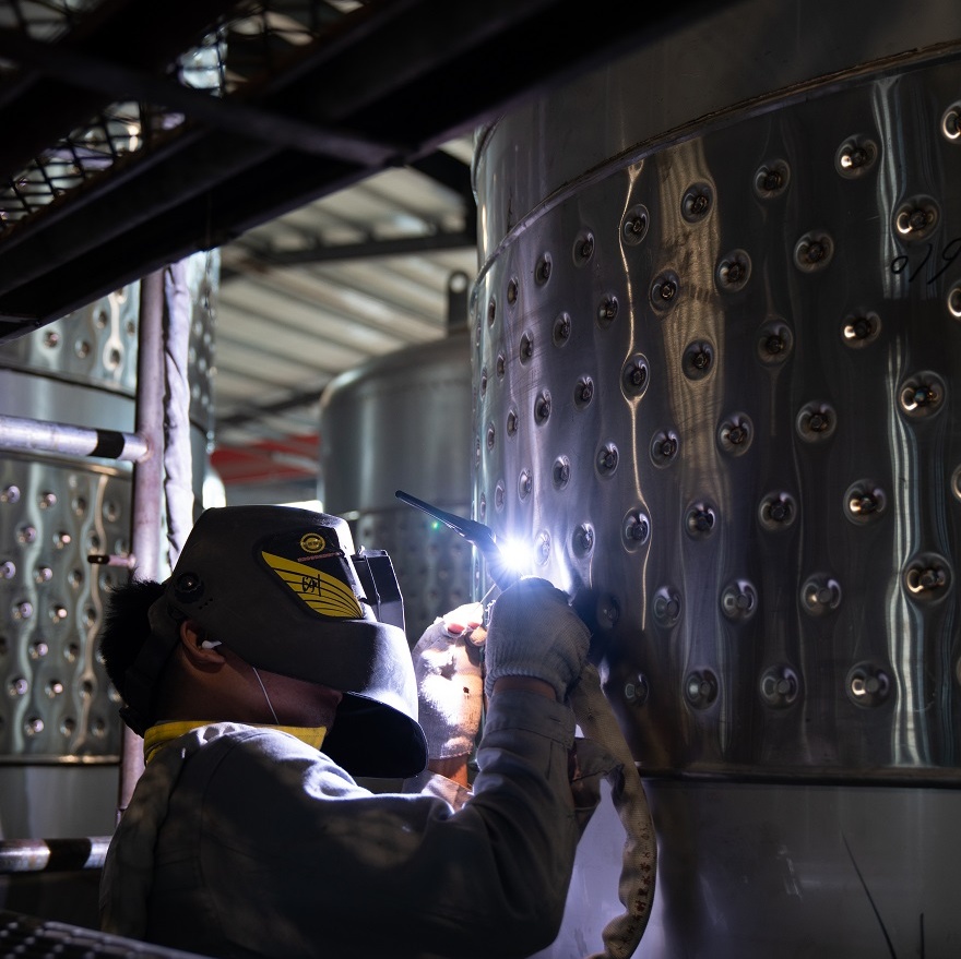 精釀啤酒設備,啤酒廠設備,錐形發(fā)酵罐